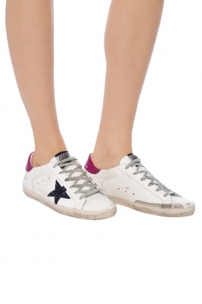 'superstar' sneakers with worn effect, zdjęcie 2 'superstar' sneakers with worn effect od Golden Goose